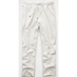 American Eagle AE 24/7 Relaxed Open-Hem Sweatpants Small Heather Frost